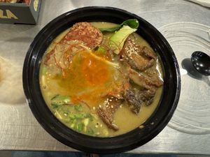   at Ramen Hood in Los Angeles