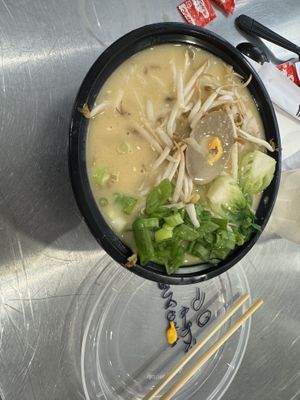   at Ramen Hood in Los Angeles