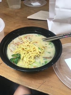 Ramen at Ramen Hood in Los Angeles