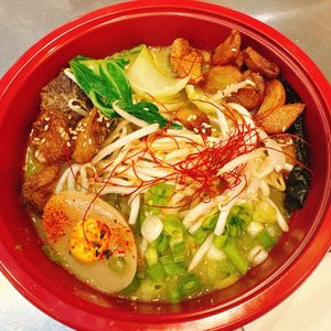   at Ramen Hood in Los Angeles