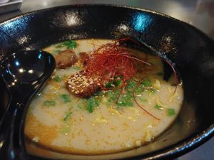 $11.00 OG Ramen 🍜: great depth of flavor, really delicious at Ramen Hood in Los Angeles