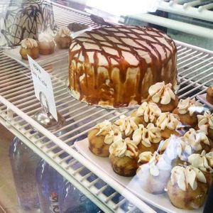 Vegan desserts.  at Big Earth Cafe in Studio City