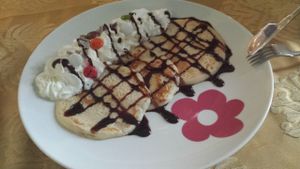 Pancakes at Embrujo de Granada in Albacete