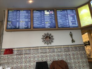 menu  at Cafe Blumenhaus in Nuertingen