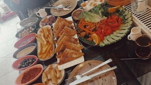 Breakfast & Pastry at KafeNAsanat in Istanbul