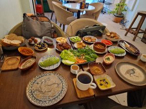 breakfast for 2 👩‍❤️‍💋‍👨 at KafeNAsanat in Istanbul