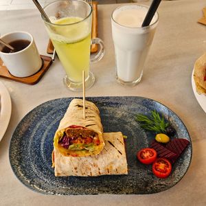 Sujuk Dürüm at KafeNAsanat in Istanbul