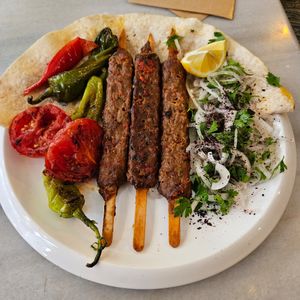 Adana Şiş Kebab at KafeNAsanat in Istanbul