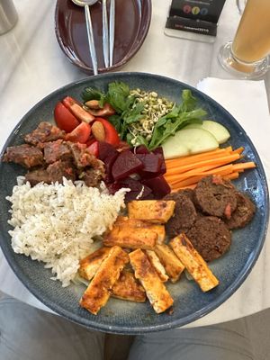 Rainbowl…delicious !  at KafeNAsanat in Istanbul