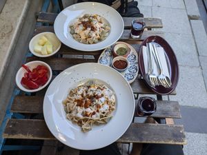 Manti  at KafeNAsanat in Istanbul
