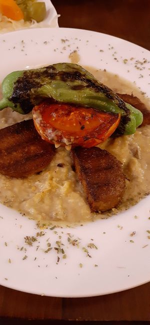 Hünkar beğendi at KafeNAsanat in Istanbul