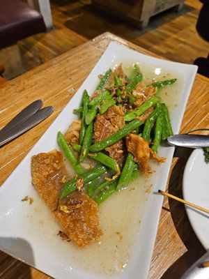 Four season beans with tofu ~ 26/4/24 at LN Fortunate Coffee Bandung in Bandung