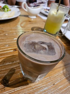 Ice chocolate soy ~ 26/4/24 at LN Fortunate Coffee Bandung in Bandung