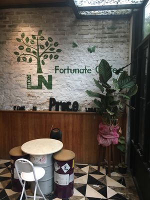pretty at LN Fortunate Coffee Bandung in Bandung