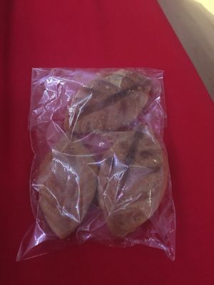 Pineapple filled cake treat things (whatever they are!) at LN Fortunate Coffee Bandung in Bandung