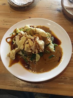 Gado-Gado (Not the best I’ve had) at LN Fortunate Coffee Bandung in Bandung