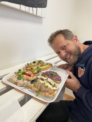 About to discover my new love. 😍  at Chlebíček Store in Prague