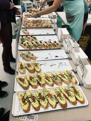 Chlebicek store @ Veggie Vánoce 2017 at Chlebíček Store in Prague