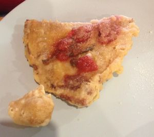 Deep fried pizza at Bliss & Chips in Newtown