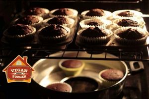 Vegan cupcakes!  at Vegan House in Culiacan