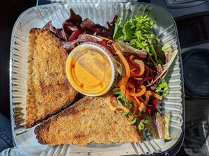 Grilled cheese at Joy Cafe in Philadelphia