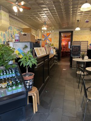 Counter  at Joy Cafe in Philadelphia