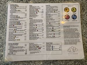 Menu: Food at Joy Cafe in Philadelphia
