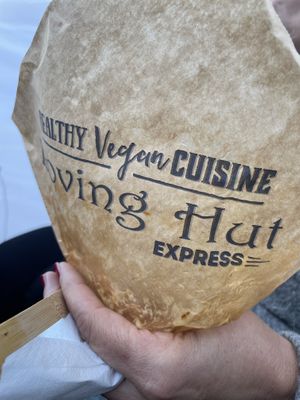   at Loving Hut Express - Food Truck in Brussels