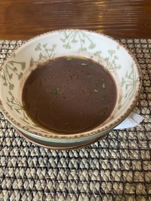 soup at Dona Flor Cafe in Cascais