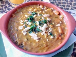 main dish at Dona Flor Cafe in Cascais