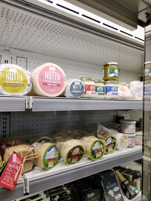 My favorite vegan cheeses at Veg & Friends  in Sant Cugat Del Valles