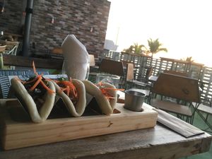 Open air view from the table. at Veggie Table in Puerto Vallarta