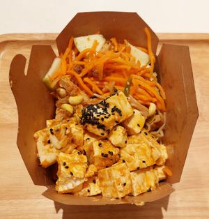 Salad at Fresca in Hong Kong Island