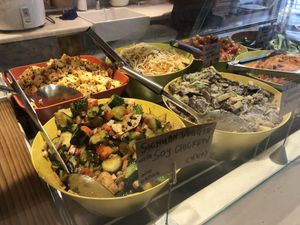 Lots of vegan selections at Fresca in Hong Kong Island