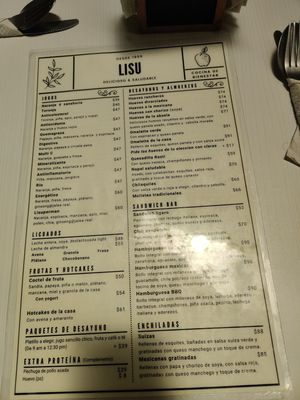  at Lisu Vegetarian in Pachuca