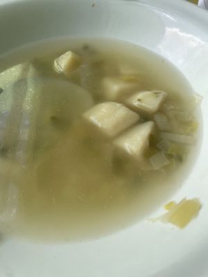 Think these are the potatoes that made my friend sick. I didn't eat so much of it, just looked bad    at Dharma in Puebla