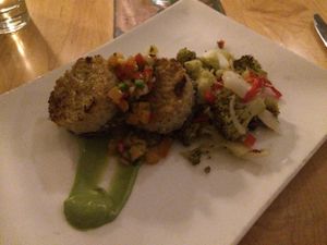 pupusas  at Natural Grocers in Boulder