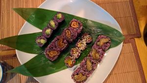   at Edamame Vegan Sushi in Warsaw