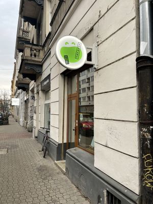 outside  at Edamame Vegan Sushi in Warsaw