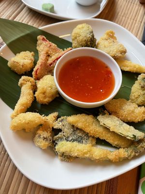 tempura  at Edamame Vegan Sushi in Warsaw