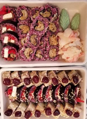  at Edamame Vegan Sushi in Warsaw