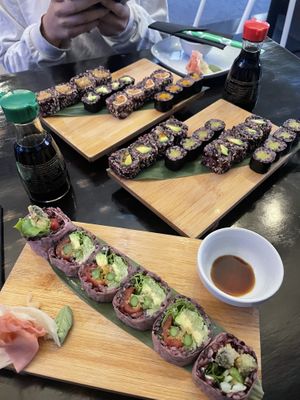   at Edamame Vegan Sushi in Warsaw