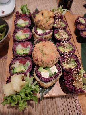  at Edamame Vegan Sushi in Warsaw