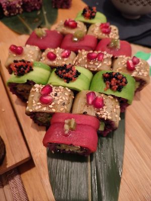 at Edamame Vegan Sushi in Warsaw
