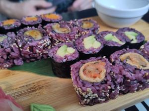  at Edamame Vegan Sushi in Warsaw