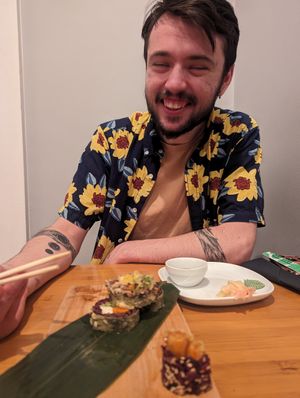 at Edamame Vegan Sushi in Warsaw