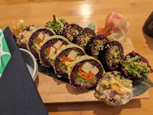  at Edamame Vegan Sushi in Warsaw