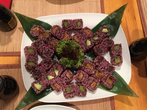 california set at Edamame Vegan Sushi in Warsaw