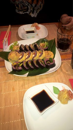 . at Edamame Vegan Sushi in Warsaw