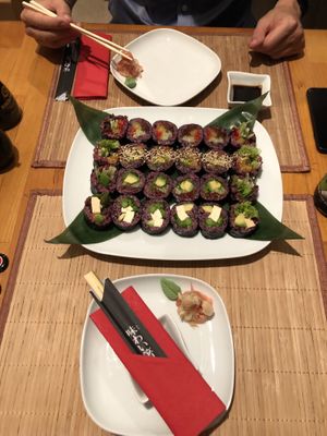 Futo Set at Edamame Vegan Sushi in Warsaw